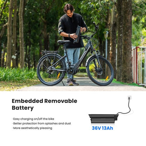 Elektrijalgratas Touroll MA1 250 W keskmootoriga Elektrijalgratas Touroll MA1 250 W keskmootoriga